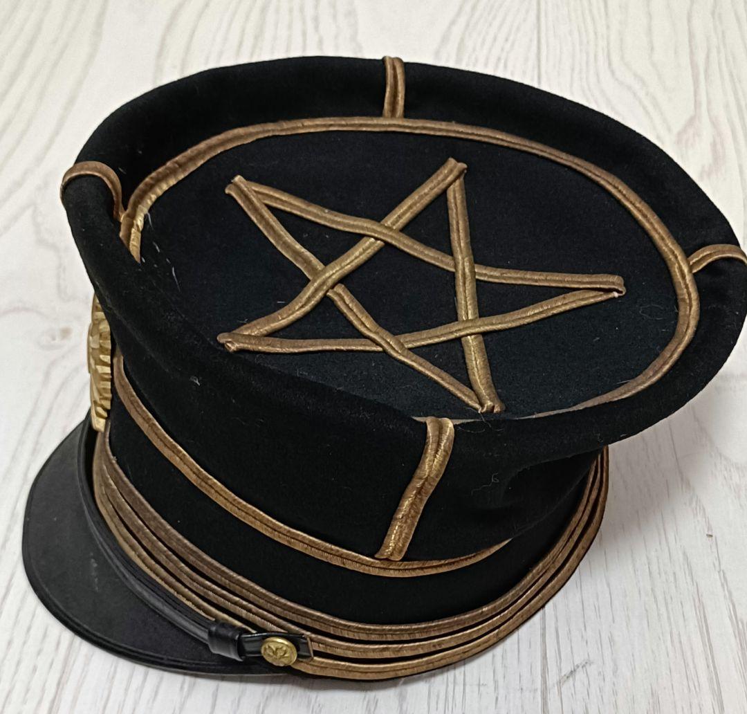 陸軍大尉礼装用軍帽(羽根付き)