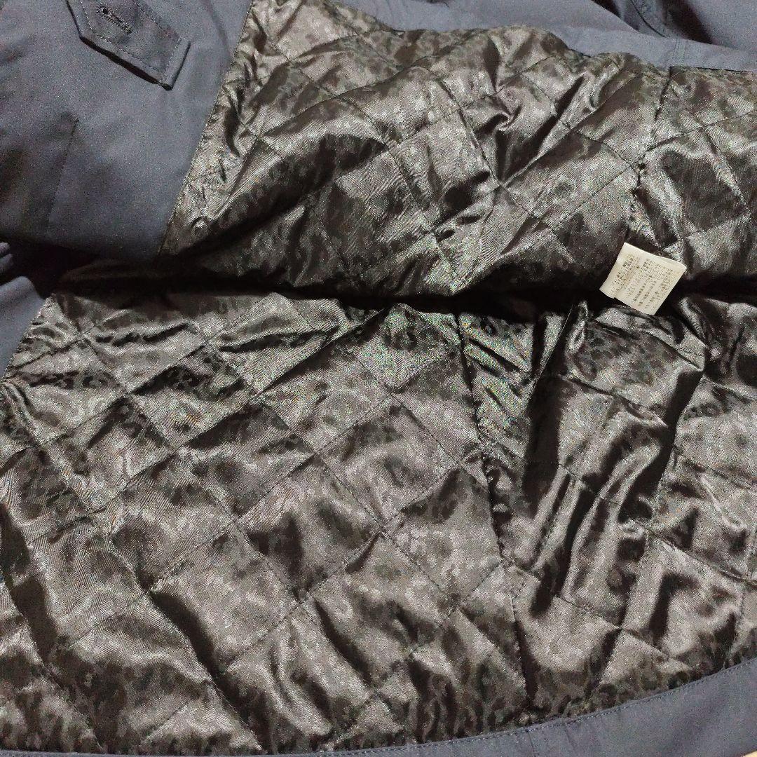 て*ん様 美品！ノースフェイス パープルレーベル ステンカラーコート ネイビー