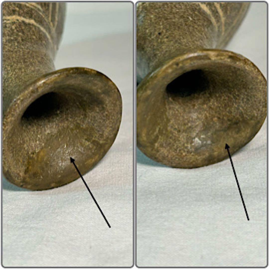 李朝　三島徳利　本時代