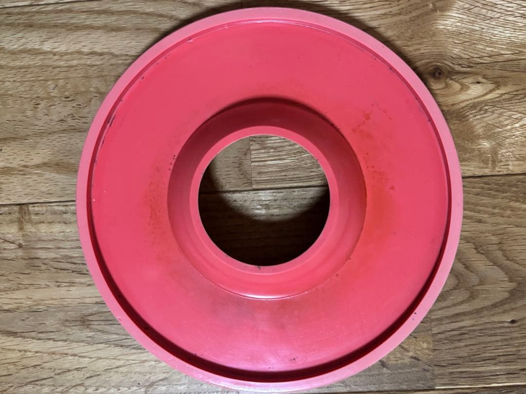 昭和レトロ　ポップ　灰皿　スタンド　アッシュトレイ ピンク