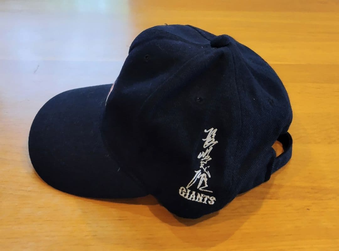 長嶋巨人　王ダイエー　ON対決　日本シリーズ 　 キャップ　帽子　サイン刺繍入り