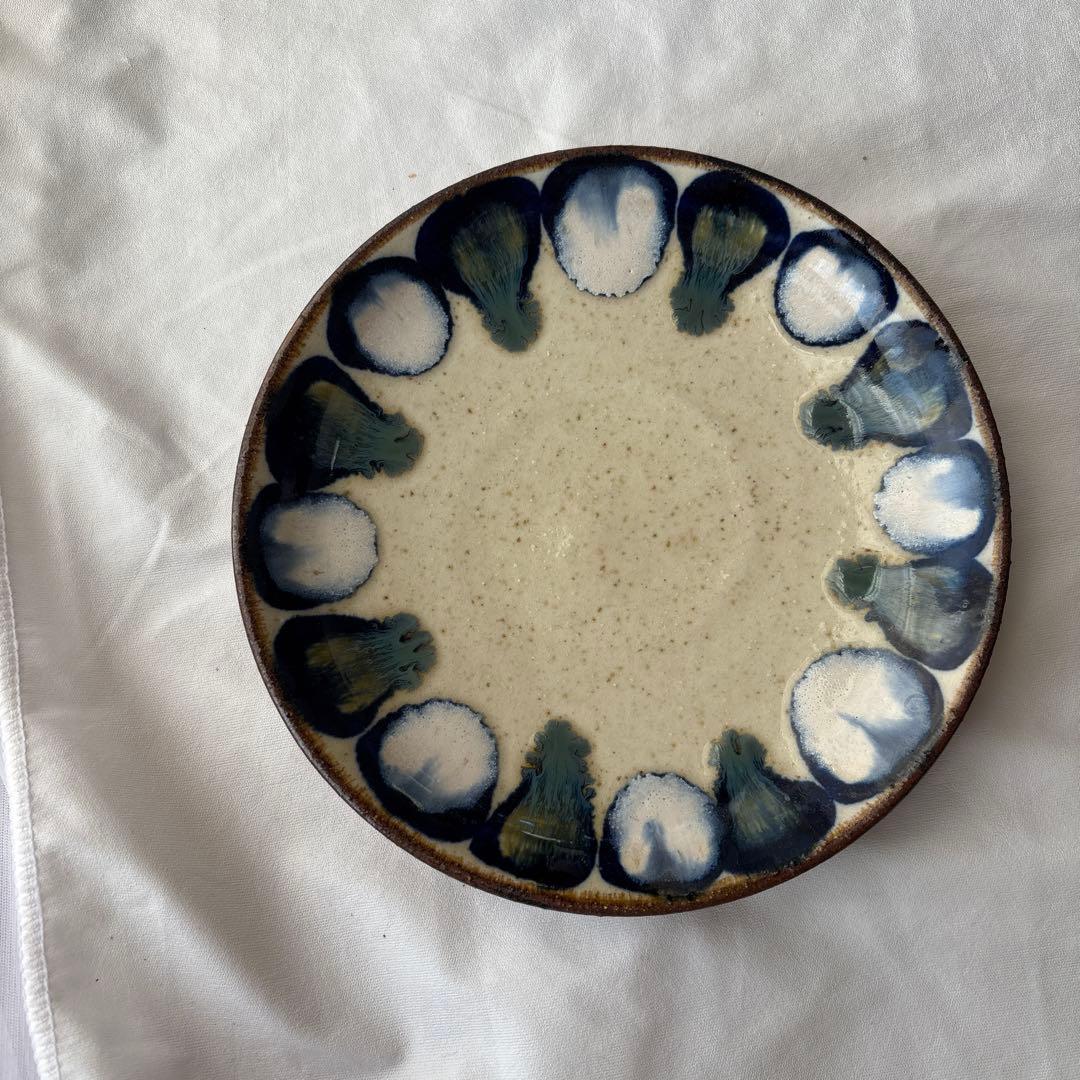 遠藤太郎　お皿　2枚　約20センチ