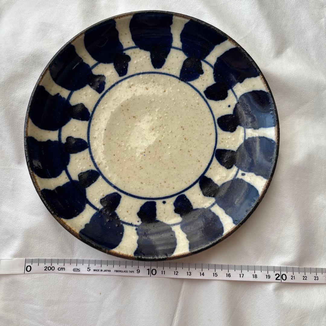遠藤太郎　お皿　2枚　約20センチ