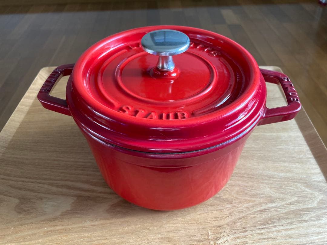 STAUB ピコ・ココット ラウンド 16cm チェリー