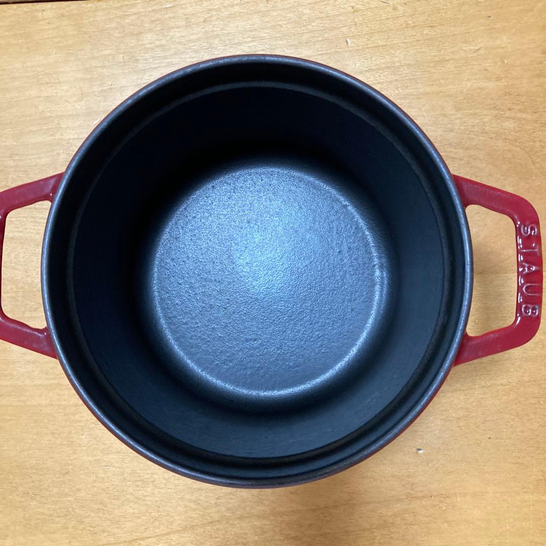 STAUB ピコ・ココット ラウンド 16cm チェリー
