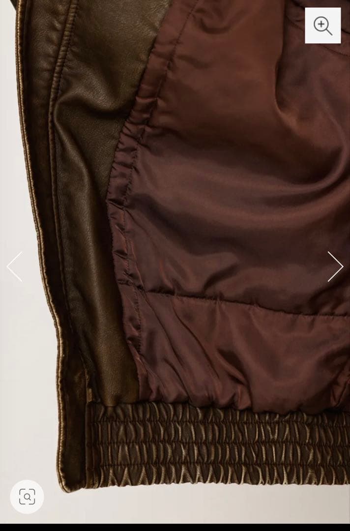 WASHED PUFFER ブルゾン