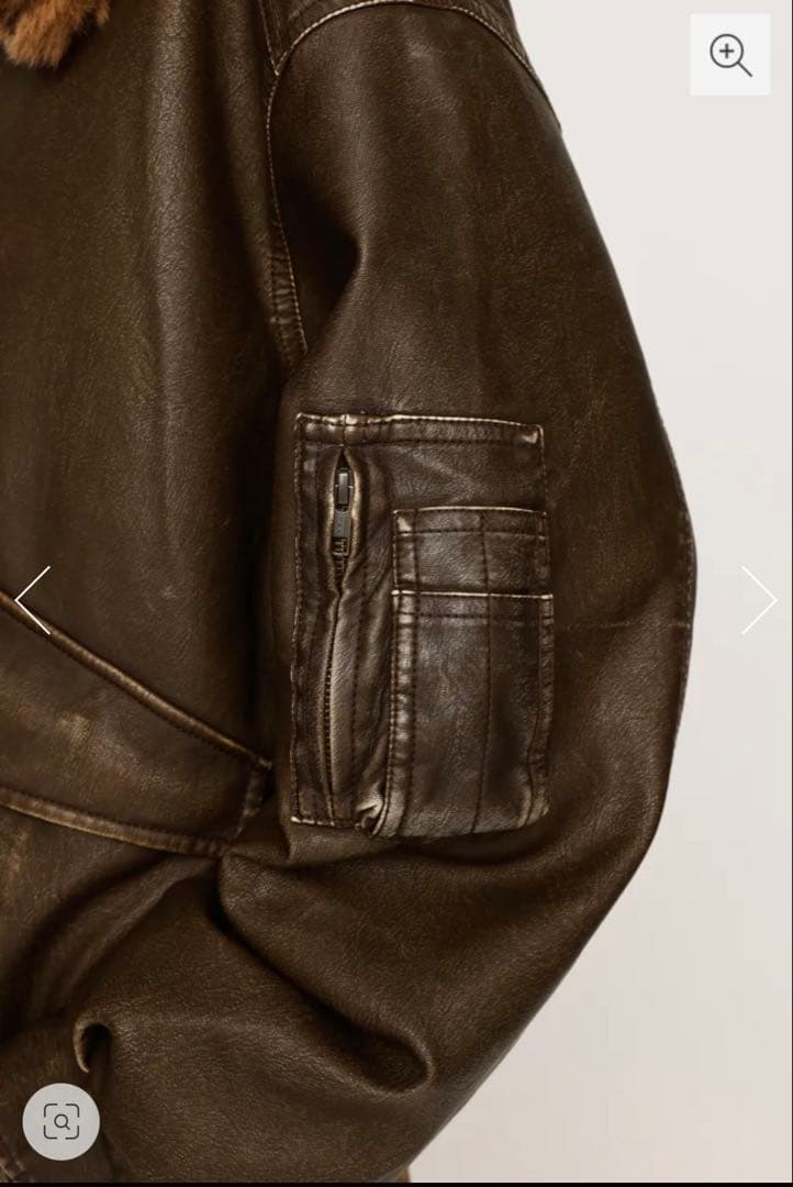 WASHED PUFFER ブルゾン