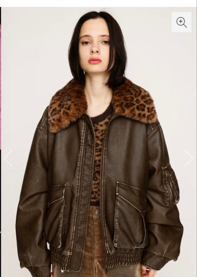 WASHED PUFFER ブルゾン