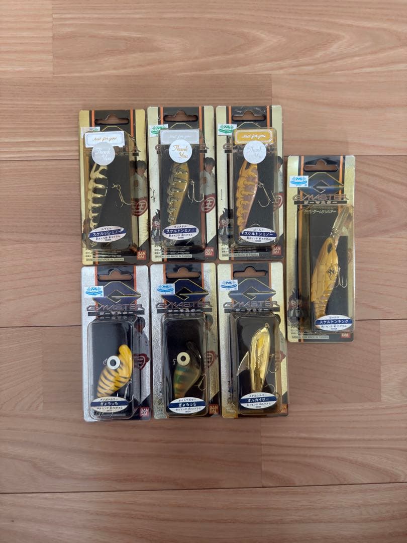 グランダー武蔵 GYMASTER ルアー7個セット バンダイ