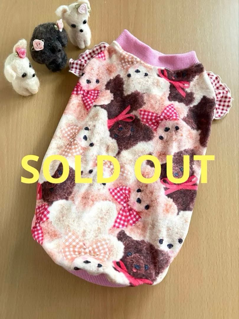 犬服 タンクトップ(Ｌ) ꒡̈⃝Lily꒡̈⃝ハンドメイド