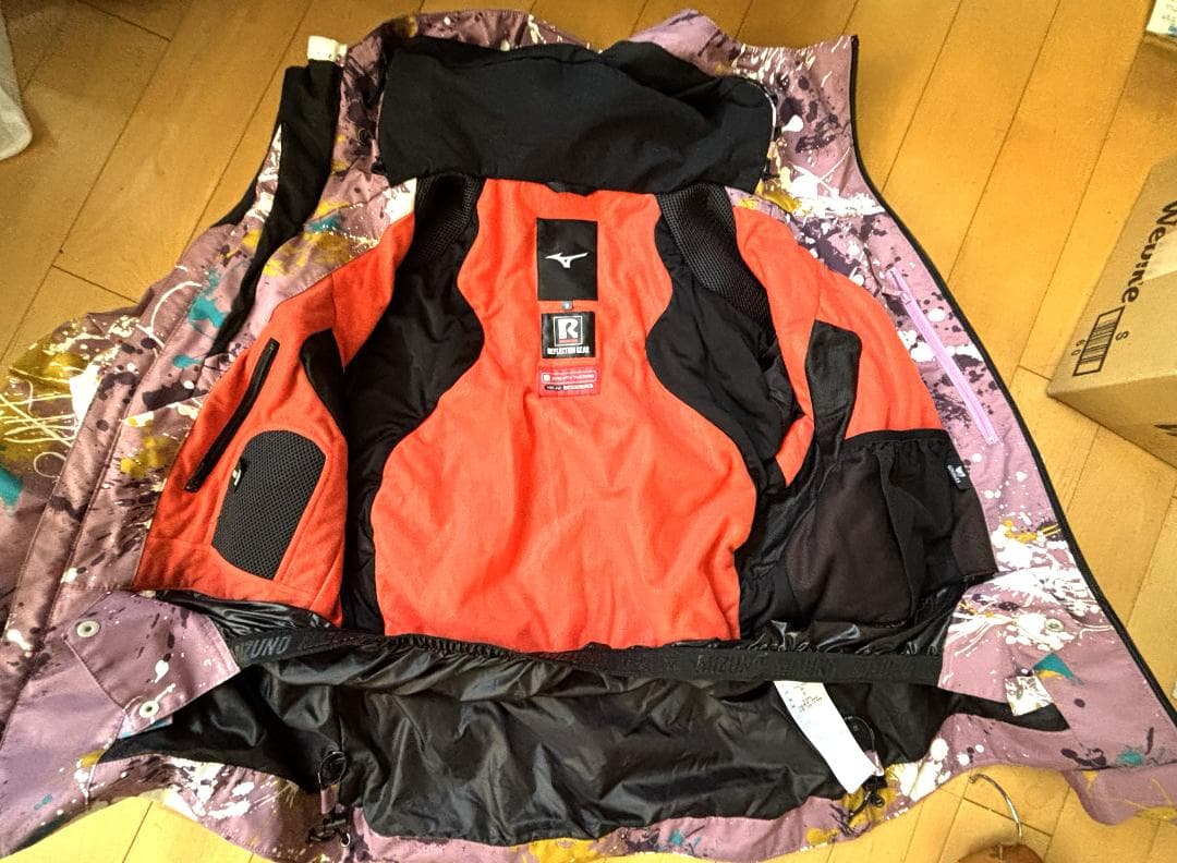 ミズノ　リフレクションギア　スキージャケット　Sサイズ　超美品