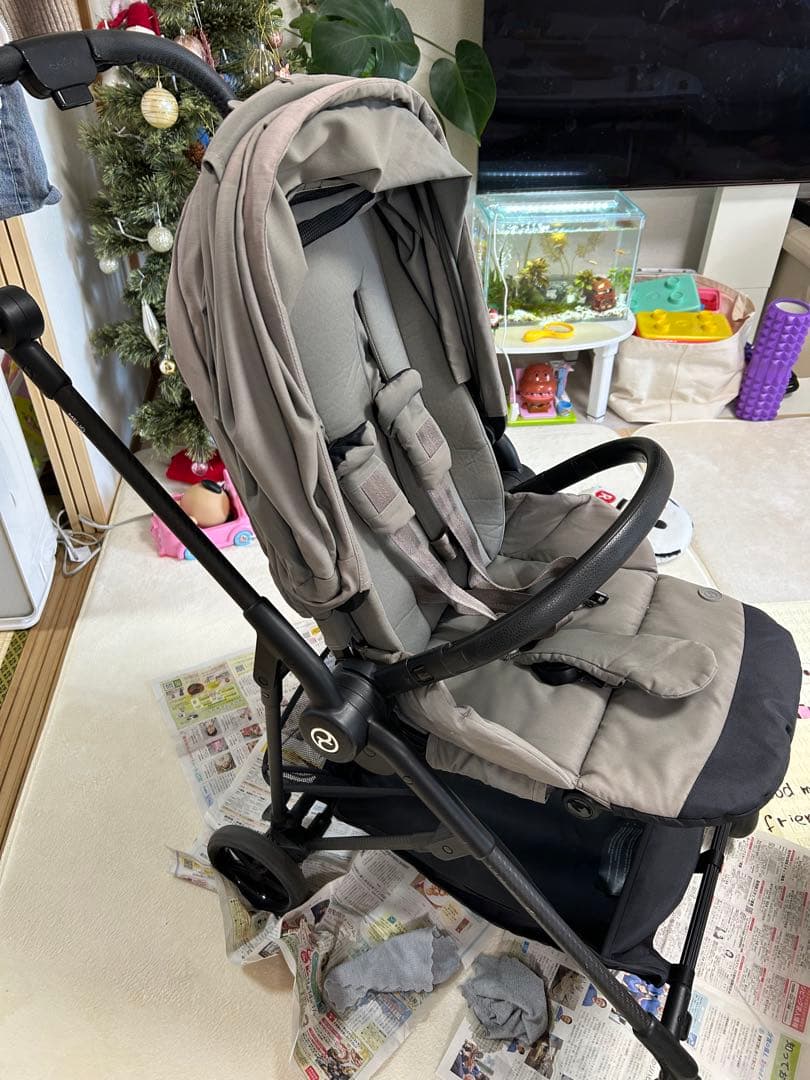 サイベックス　メリオカーボン　２０２１ベビーカー　ストローラーインレイ付