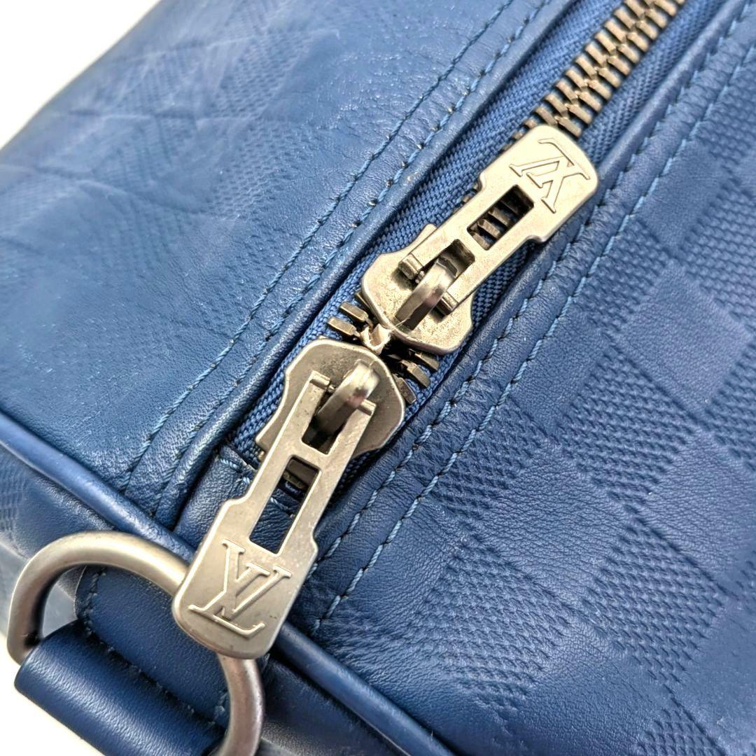 ルイヴィトン ダミエアンフィニ キーポルバンドリエール 45 ボストンバッグ