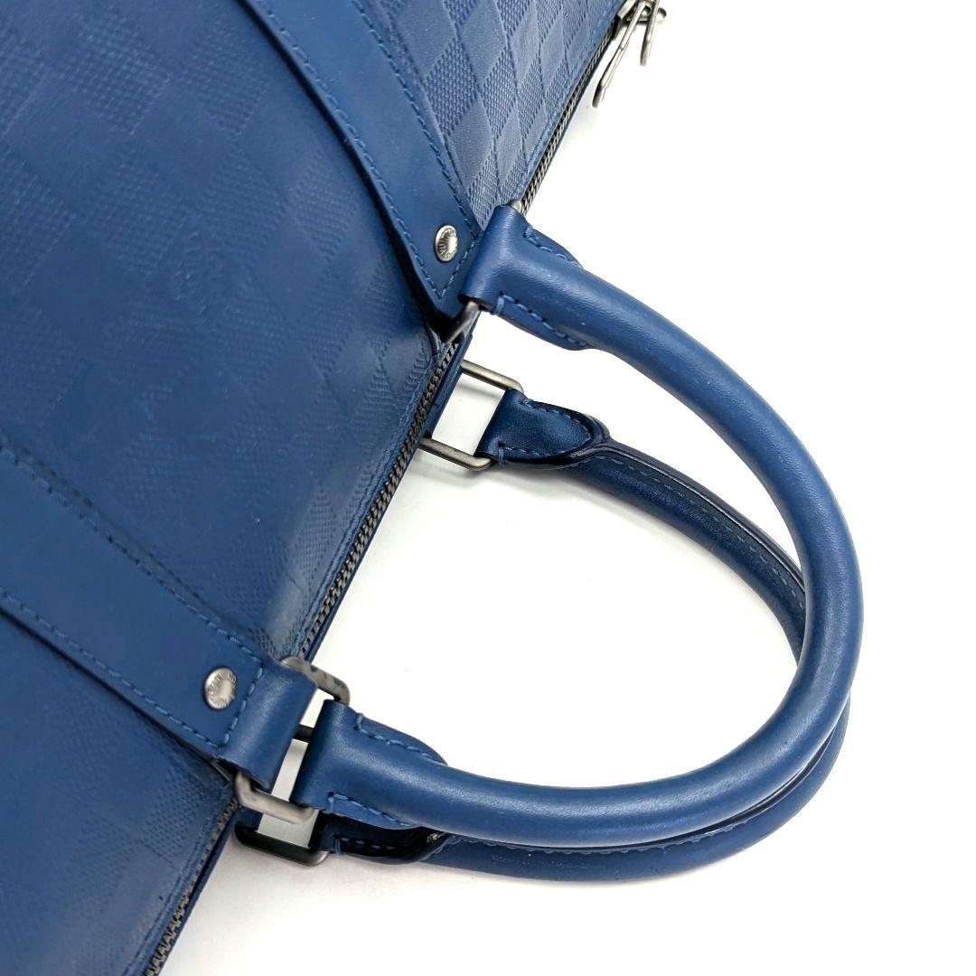 ルイヴィトン ダミエアンフィニ キーポルバンドリエール 45 ボストンバッグ