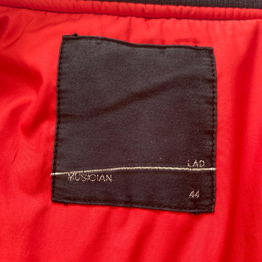 【希少】LAD MUSICIAN 中綿シンサレート MA-1 黒 44 y2k