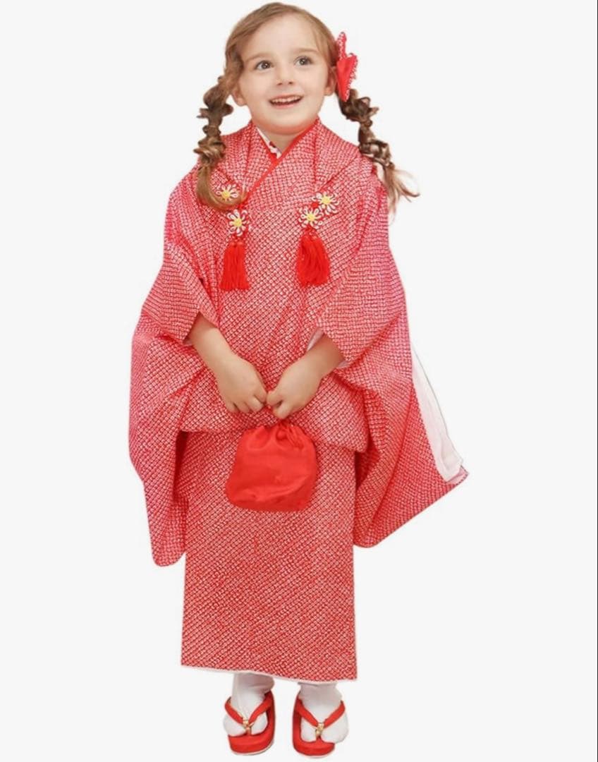 KYOETSU 七五三 3歳 着物 セット 女の子　2セット