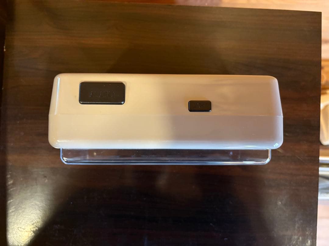 ★動作品★TWEMCO トゥエンコ パタパタ時計　AL-30グレー 目覚まし時計