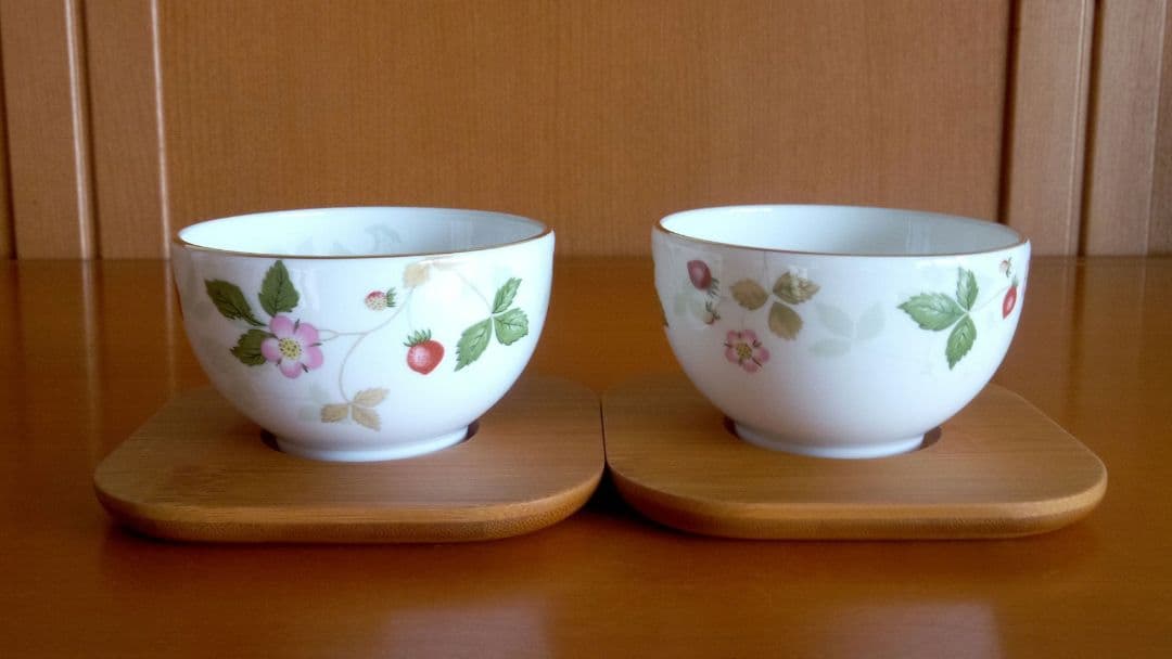 ウェッジウッド ワイルドストロベリー ジャパニーズティーセット