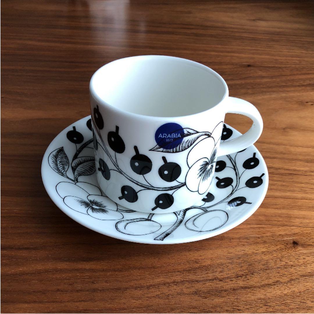 【新品】ARABIA アラビア ブラック パラティッシ 6点セット