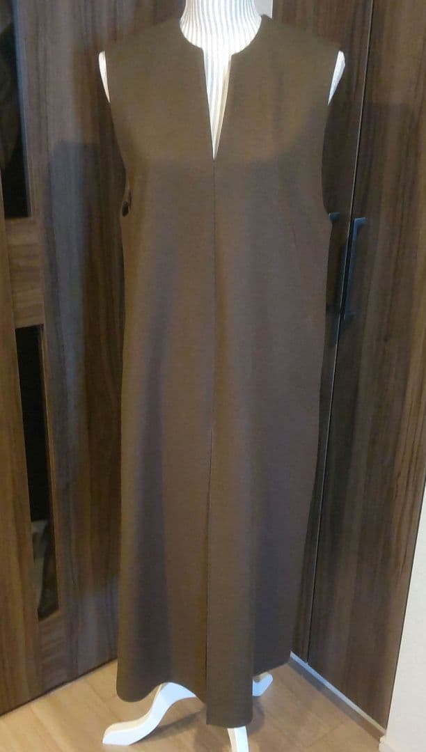 23区 ウールミルドジャージーボックスタックジャンパースカート