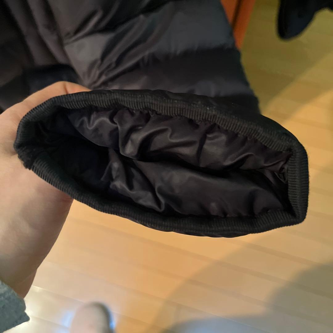 MONCLER ダークグレー ロングダウンジャケット