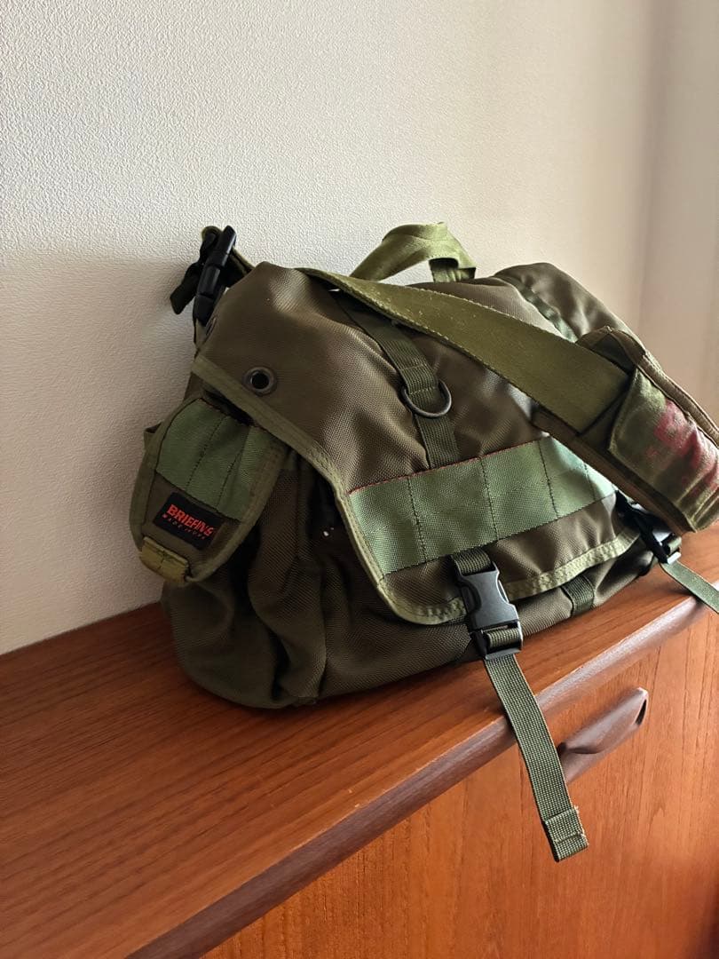 BRIEFING LANCE2 MOS GREEN USA製 w/PAD