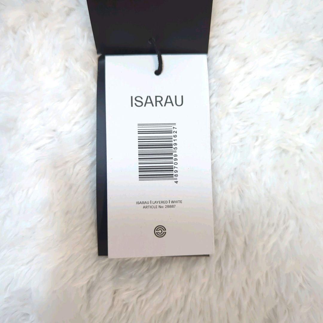 海外限定 コートエシエル イザラウ ボディバッグ ホワイト プリズム柄 撥水加工