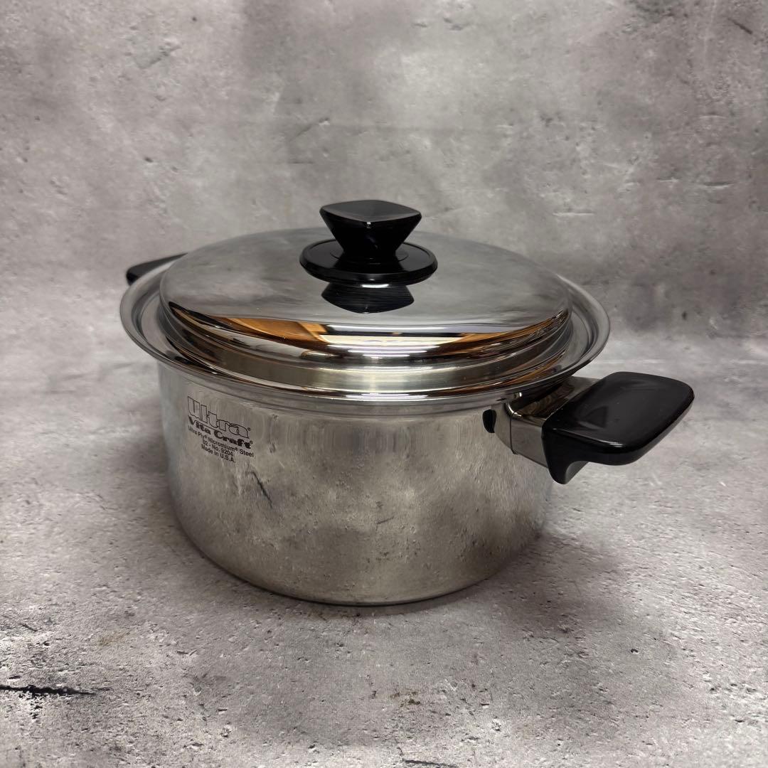 Vita Craftウルトラビタクラフト 両手鍋　21cm 4L　No.9204