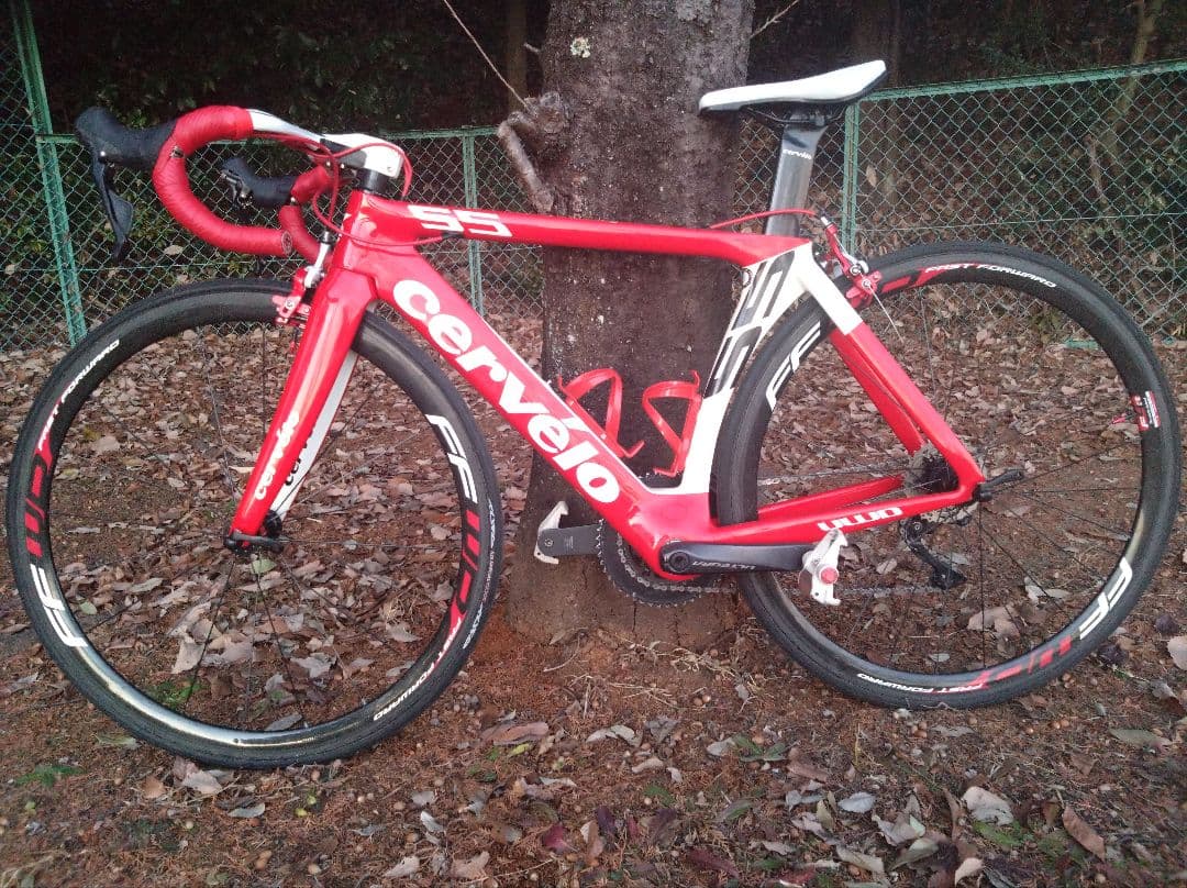 超軽量7.3キロ　2018 Cervelo　S5 フルカーボンロードバイク完成車