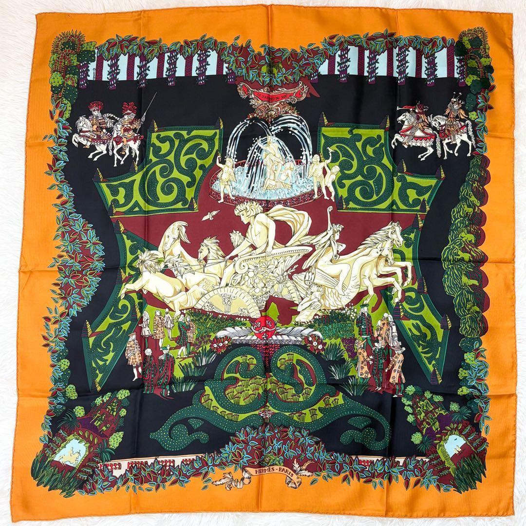 ♡美品♡ エルメス LES PARADIS DU ROY 王の楽園 スカーフ