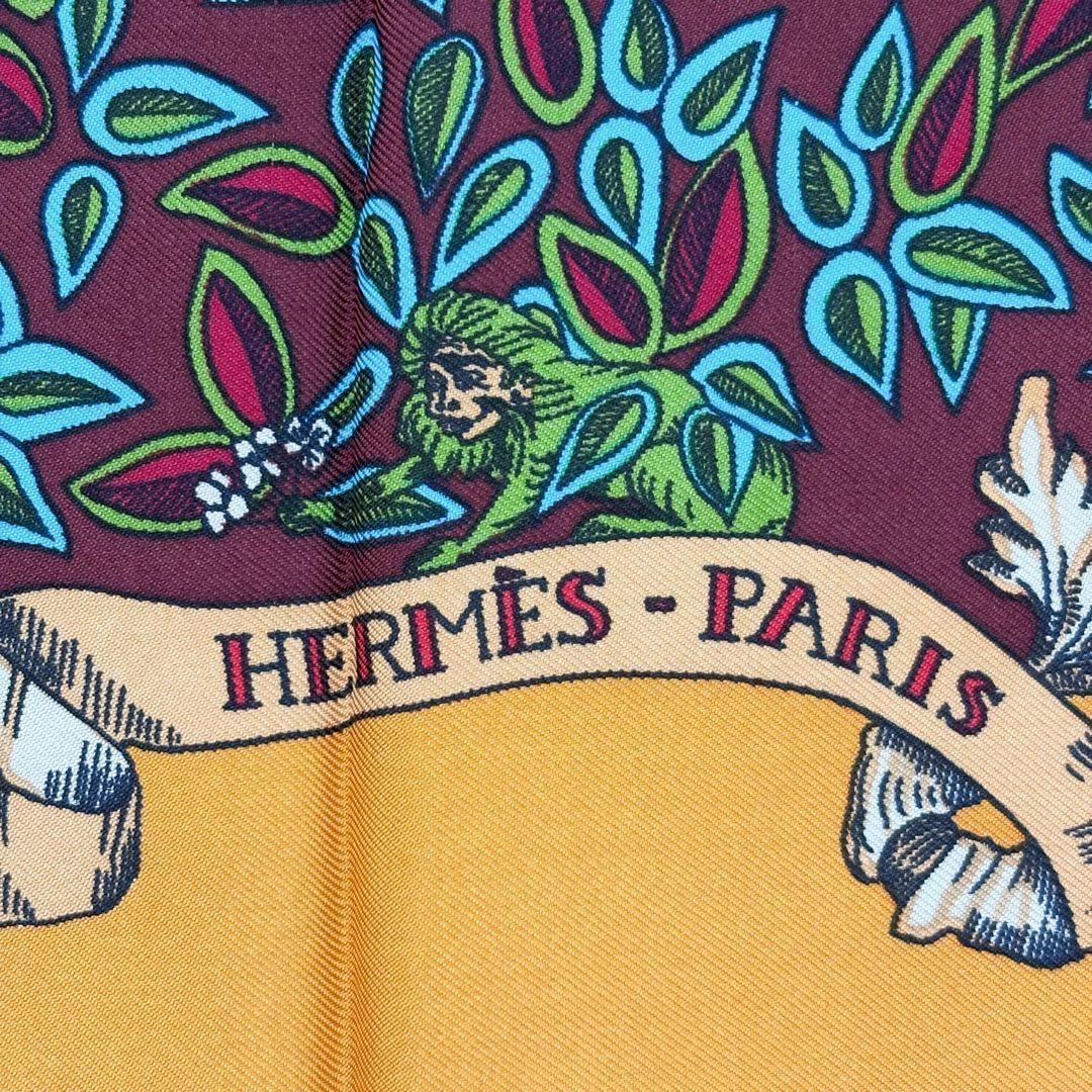 ♡美品♡ エルメス LES PARADIS DU ROY 王の楽園 スカーフ