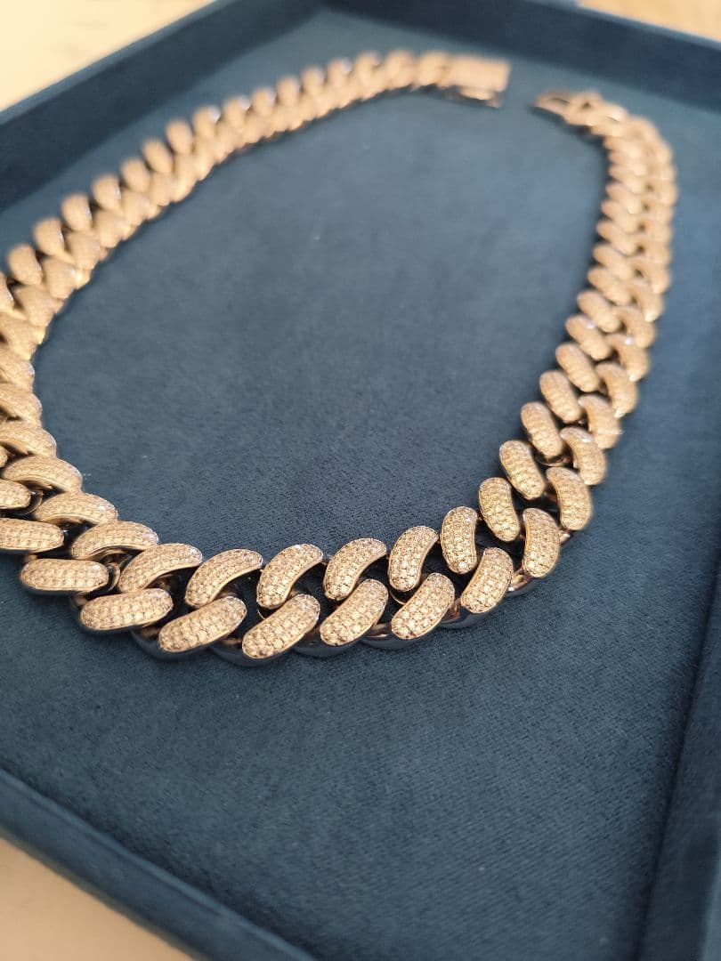 krkc&co キューバンネックレス　18mm 50cm