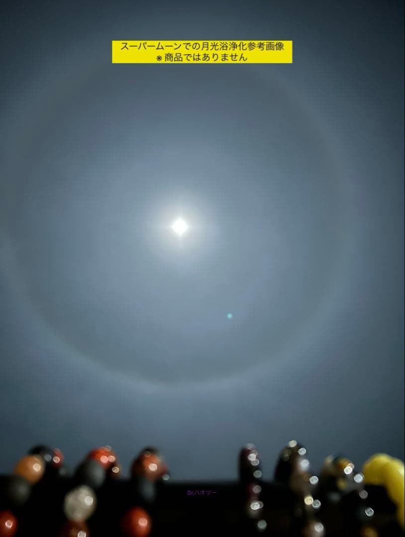 ★★★ 霊石 ★★★　白蛇天珠　ブレスレット / 腕念珠