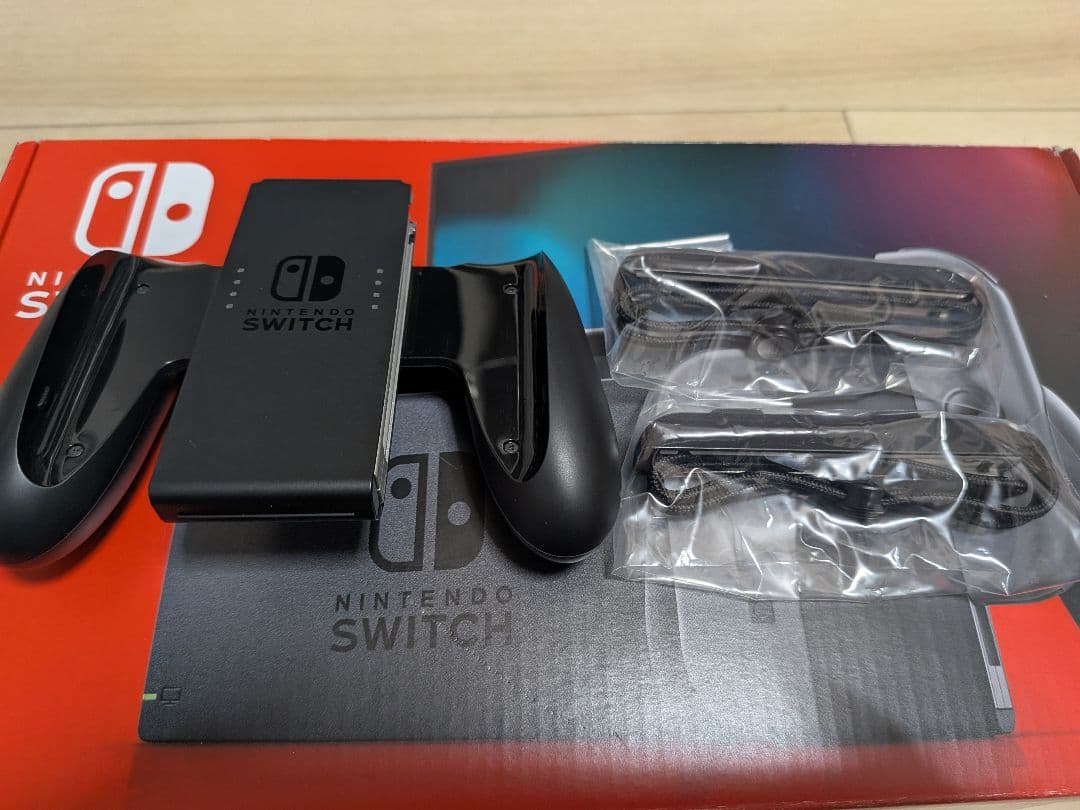 Nintendo Switch ブラック※LANコネクタ付き