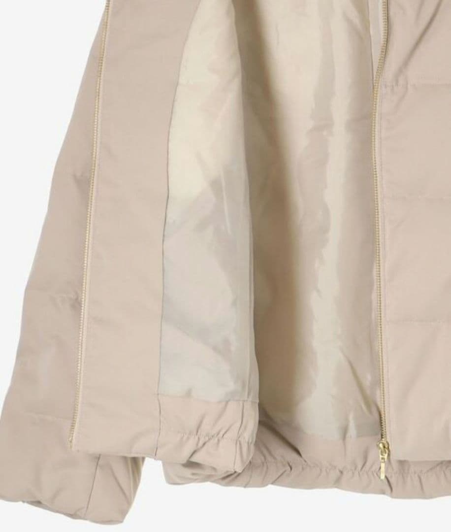 【週末限定価格】le.coeur blanc ファーフードショートダウンLサイズ