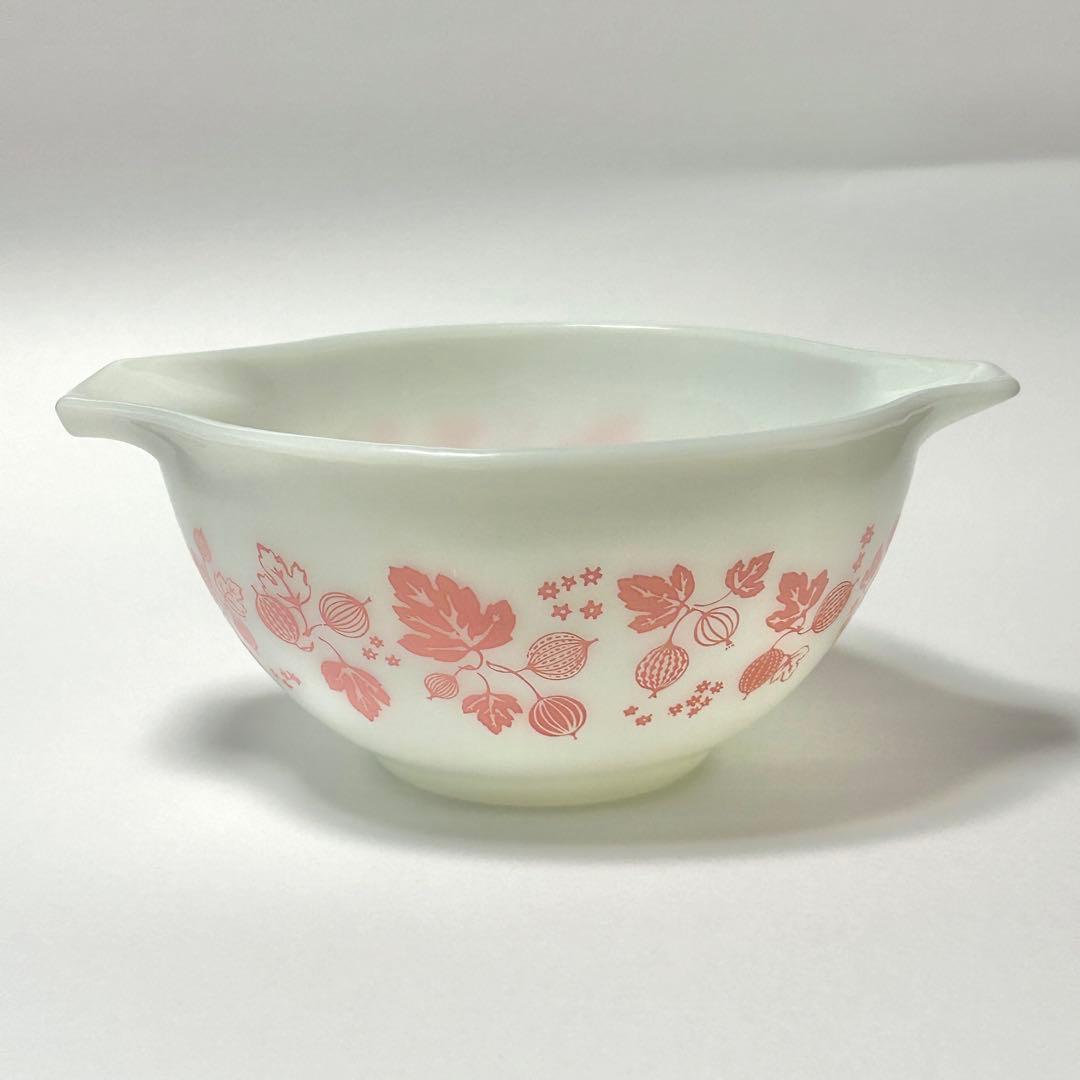 Vintage Pyrexグーズベリー シンデレラミキシングボウルセット 美品