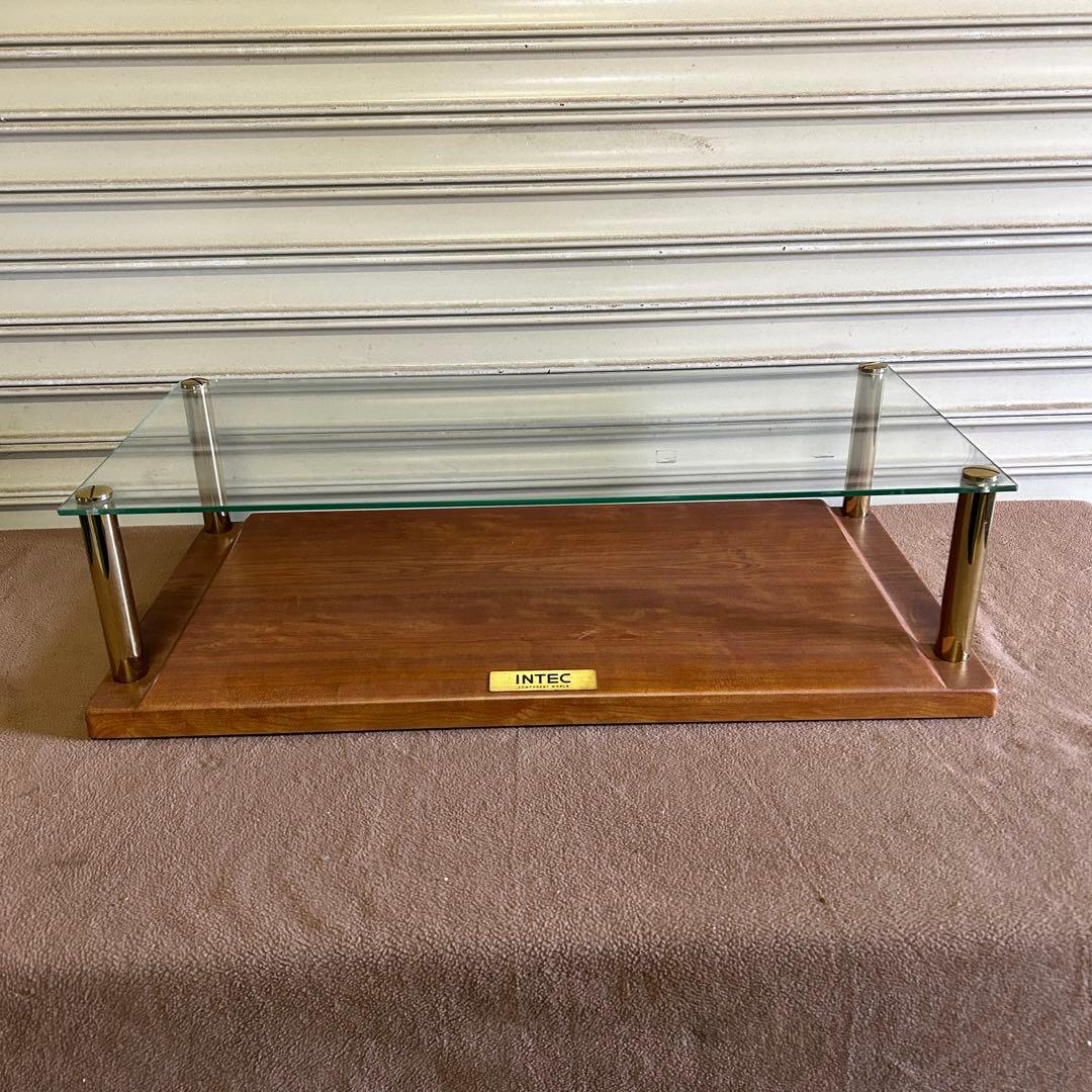 CK30★INTEC★ インテリア 置物 オーディオラック CB-M7X ガラス