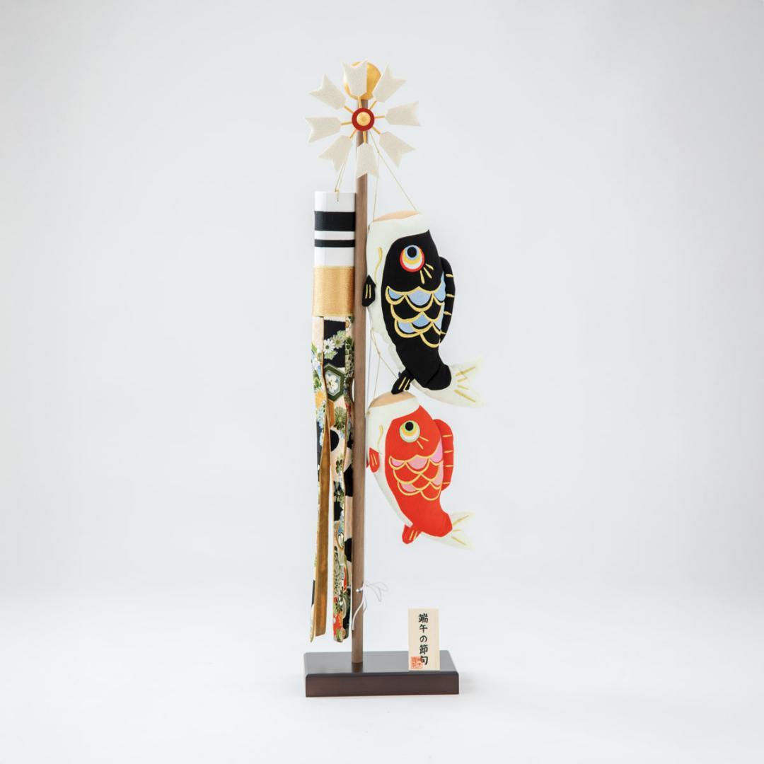 室内こいのぼり飾り / 絢飾（けんしょく）鯉のぼり 高さ83cm