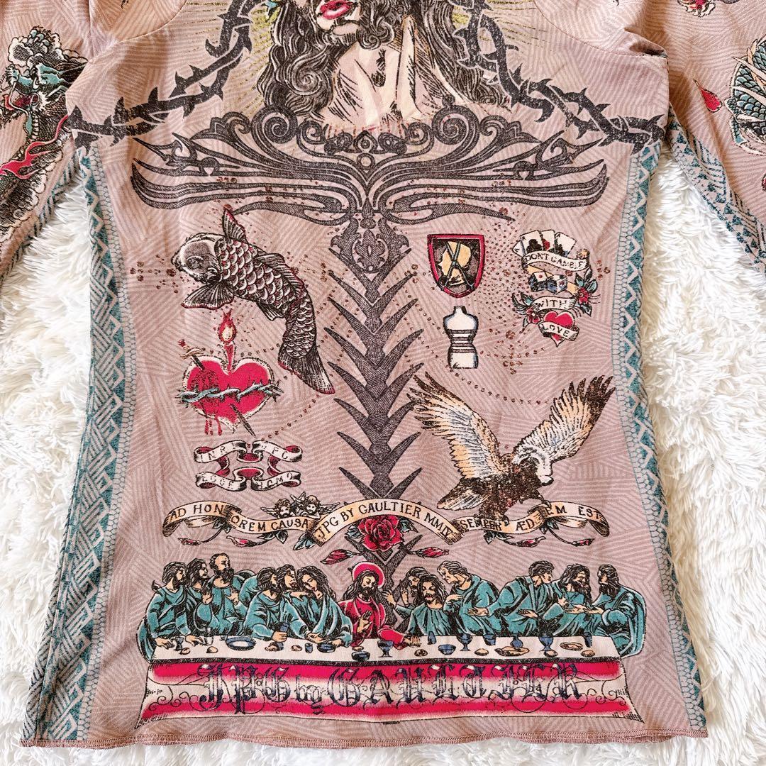激レア◆JeanPeaul GAULTIER 長袖カットソー 04ss y2k