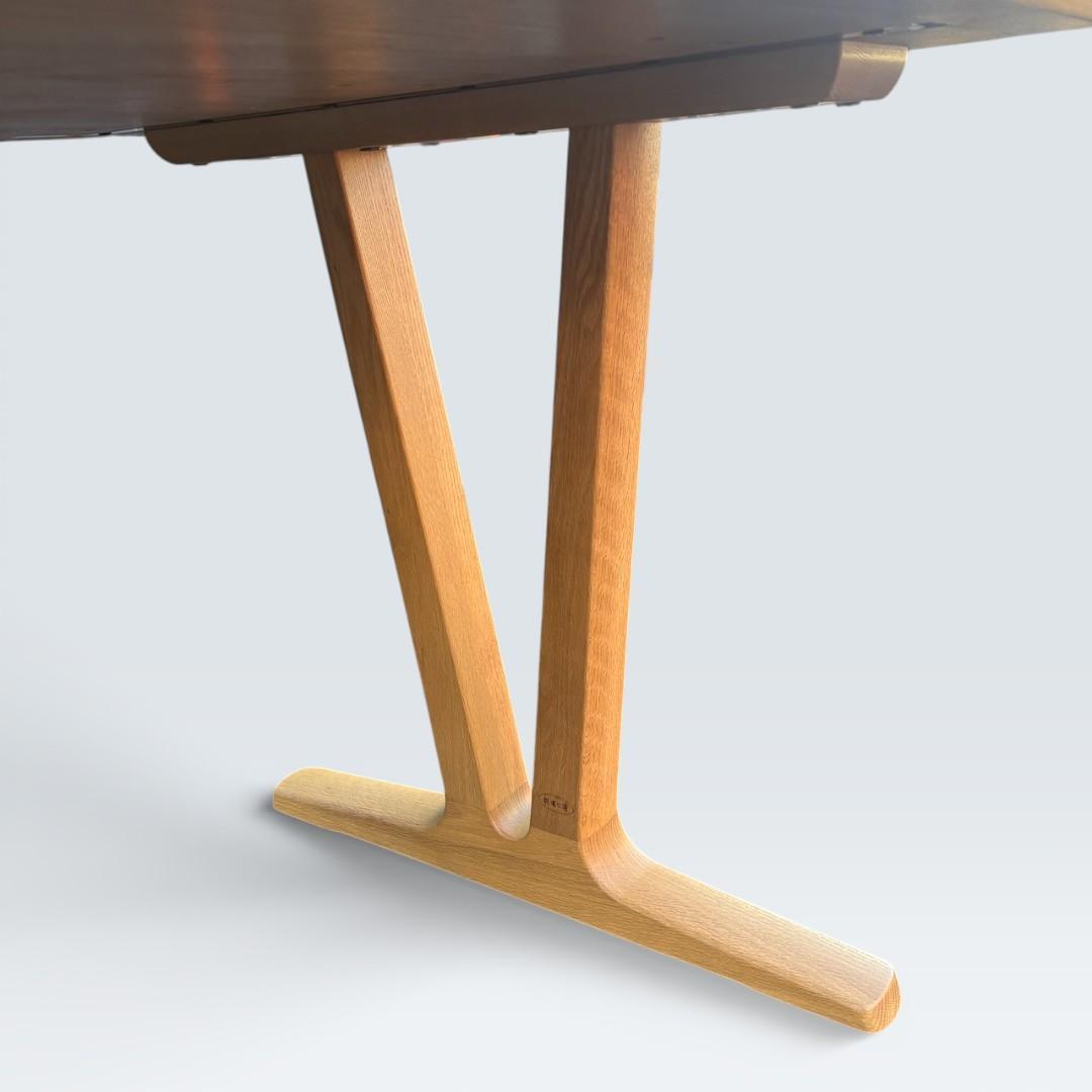 浜本工芸 ダイニングテーブル 120cm 国産家具 オーク 無垢材