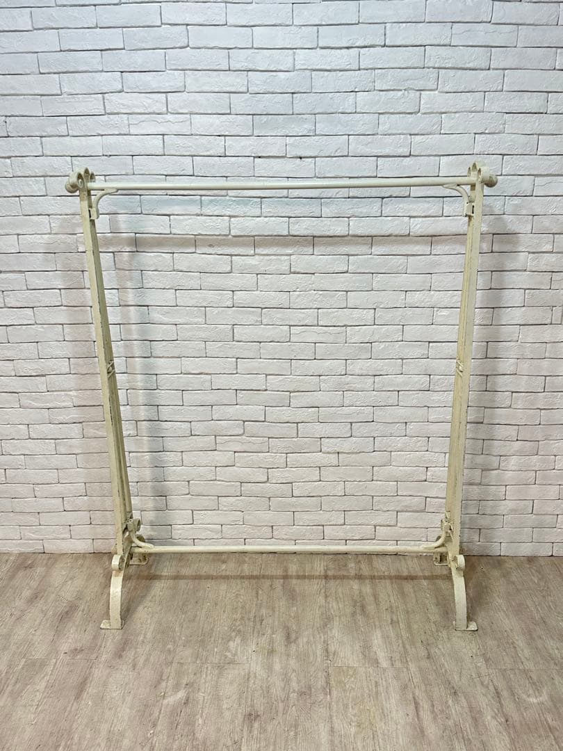 【東京都内23区配送無料】ビンテージ　アイアン　ハンガーラック　スタンド　什器