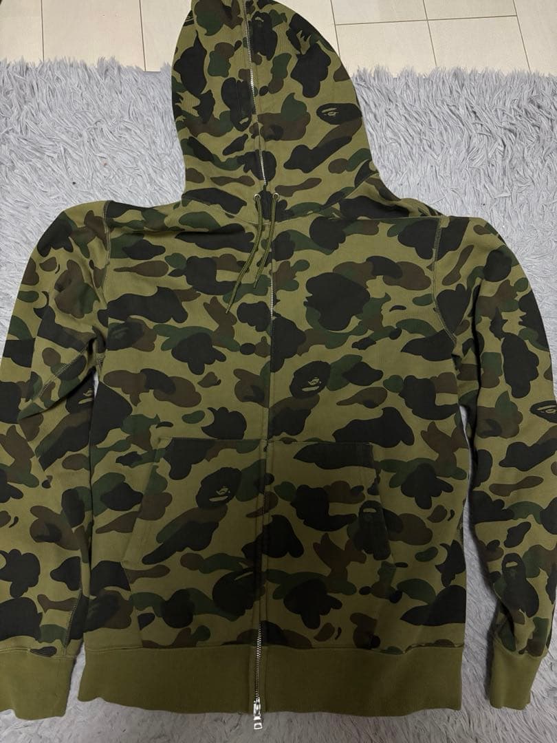 a bathing ape × THE SIMPSONSフルジップパーカーXXL