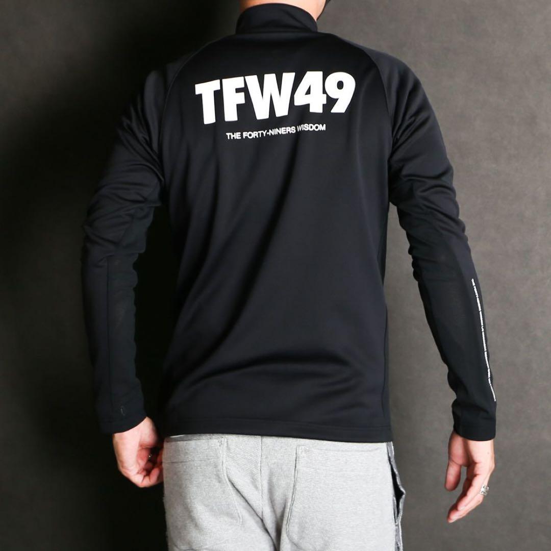 TFW49 モックネック サイドメッシュ　T102220014 XL
