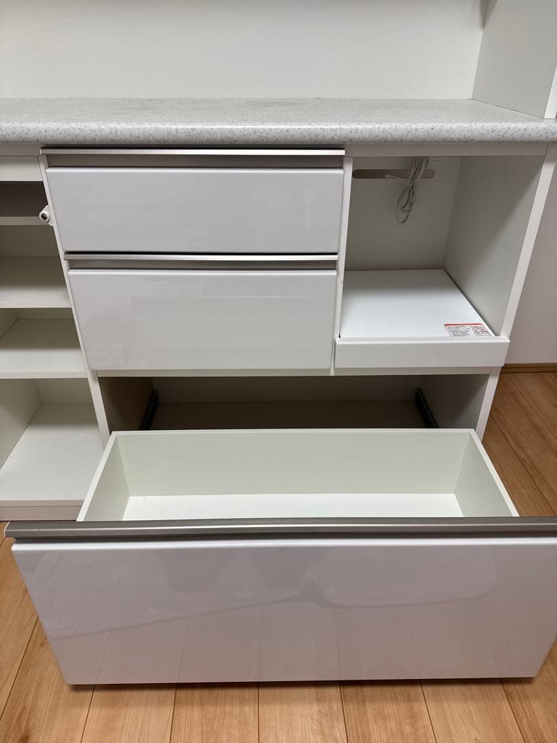 ニトリ　ニトリ　キッチンボード (アルミナ2 120KB WH)