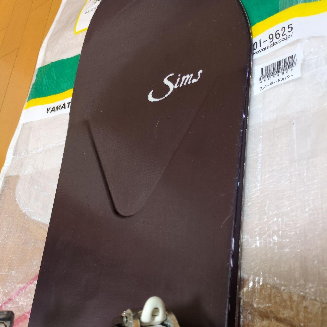 Sims スノーボード 板+ バインディング セット　146