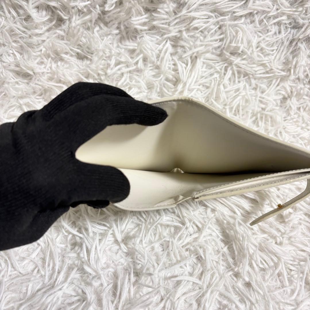 ✨美品✨セリーヌ 折り財布 ストラップウォレット マルチファンクション 金ロゴ