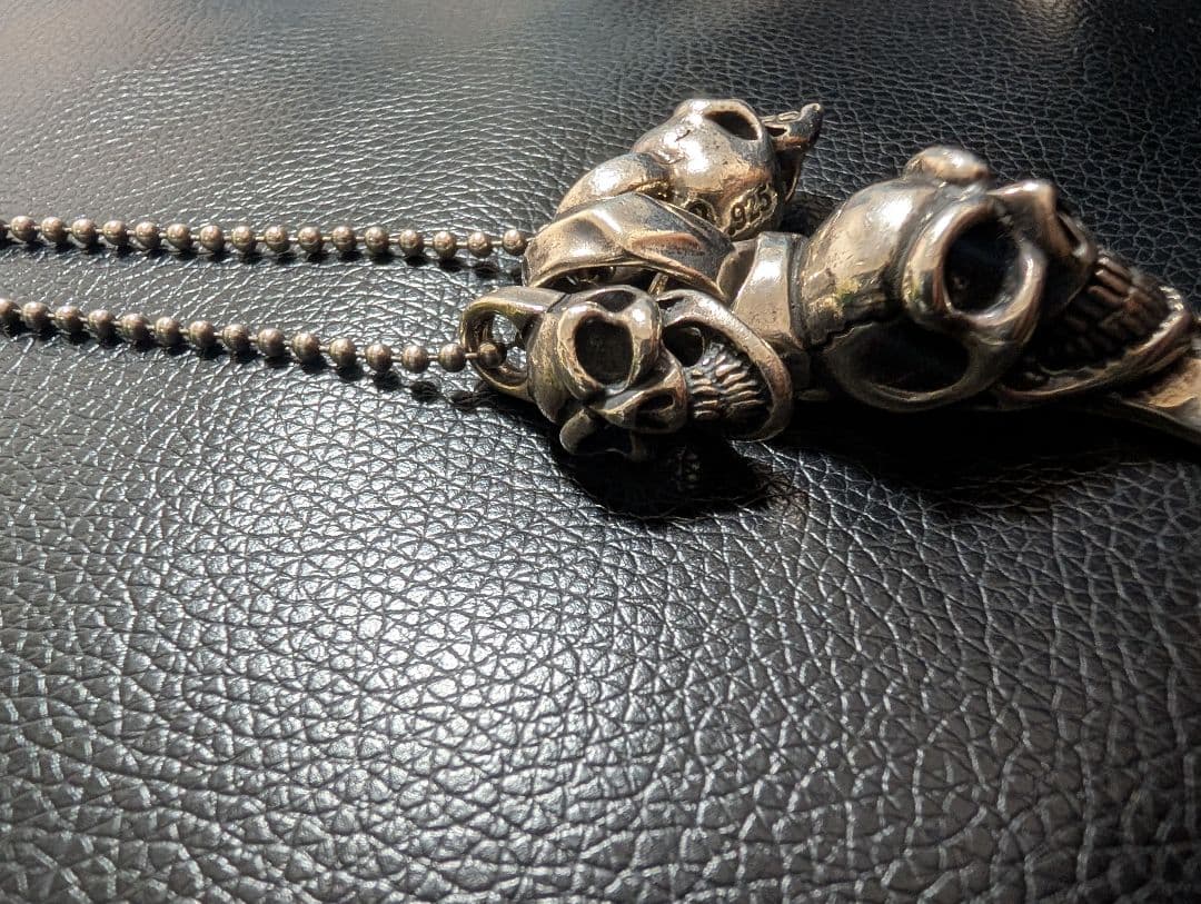 だ*お様 ビルウォールレザーネックレスセット