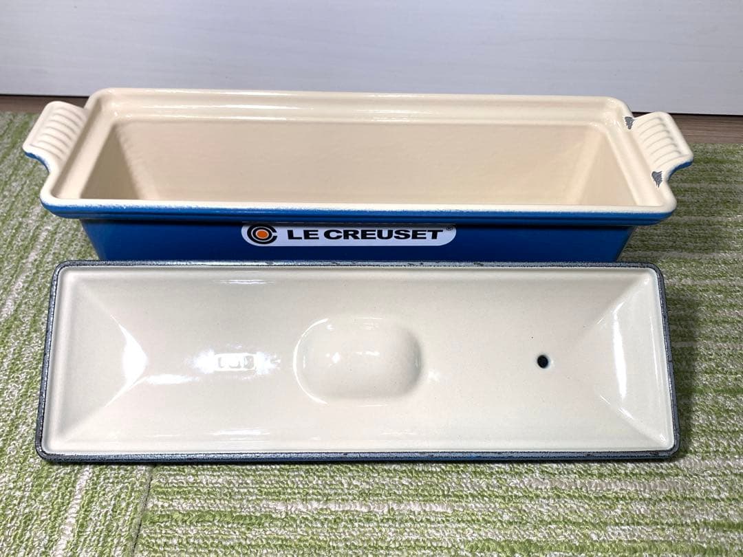 未使用品 LE CREUSET ル・クルーゼ テリーヌ型 32 ブルー