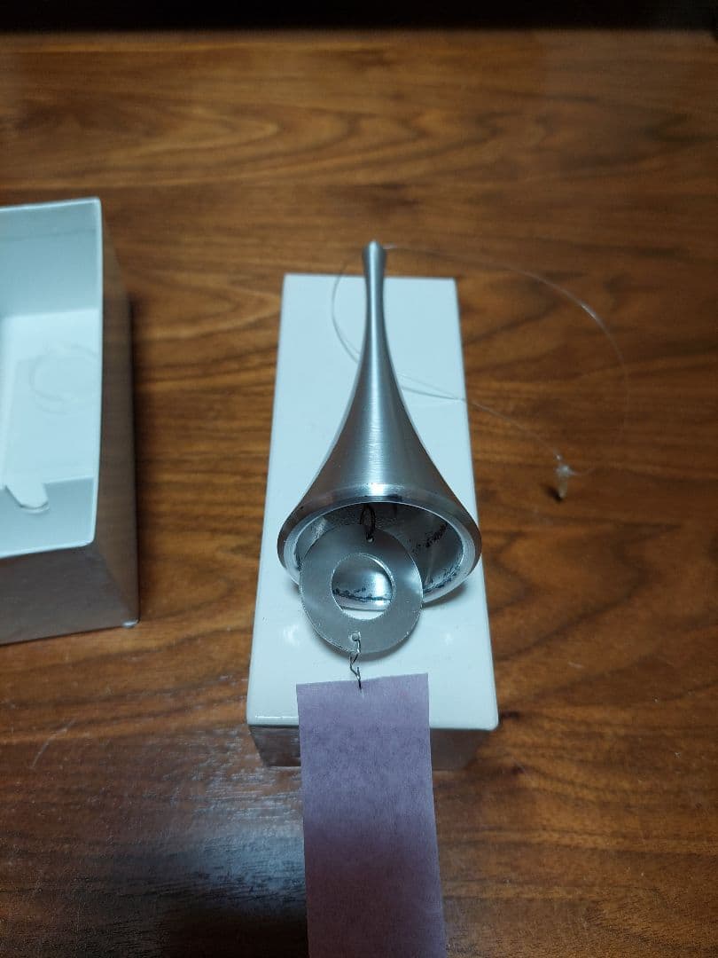未使用　ピューター製品　風鈴