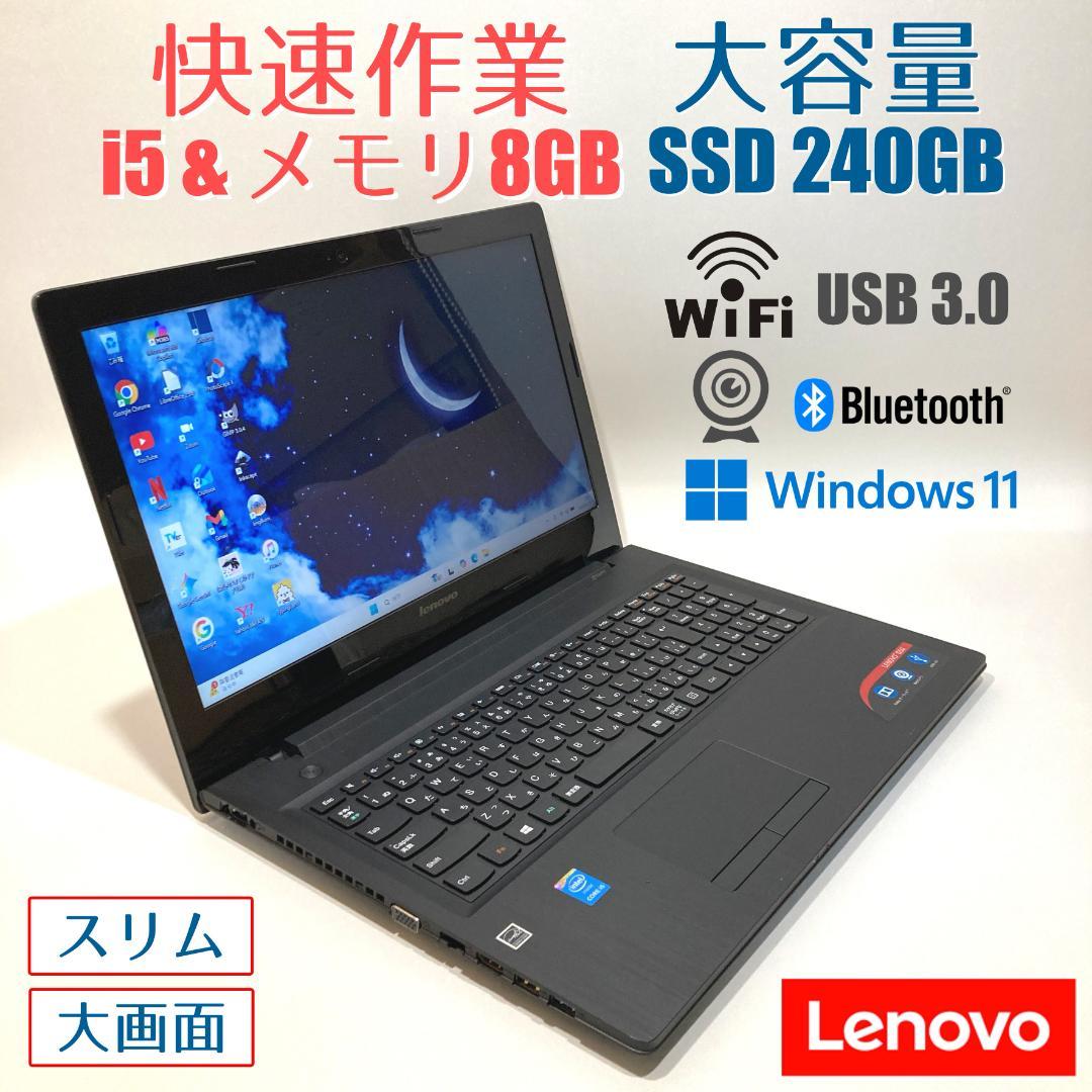 初心者✨快速・カメラ・大画面・大容量✨黒✨すぐ使えるノートパソコン◇T479-1